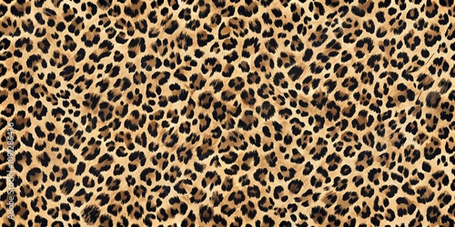 Seamless Watercolor Leopard Print Pattern, Wildlife, Animal Print, leopard print, animal pattern