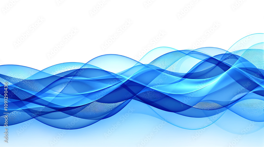 Naklejka premium abstract blue background