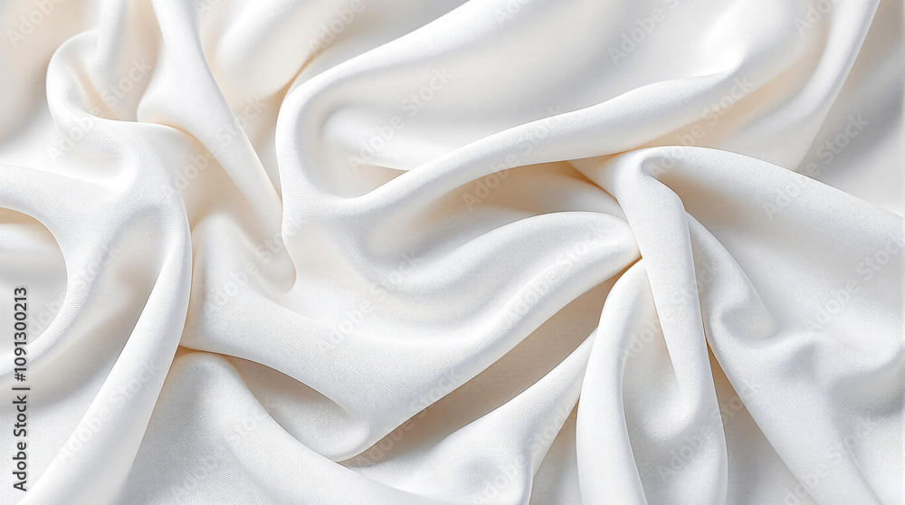 Obraz premium white fabric-like texture background