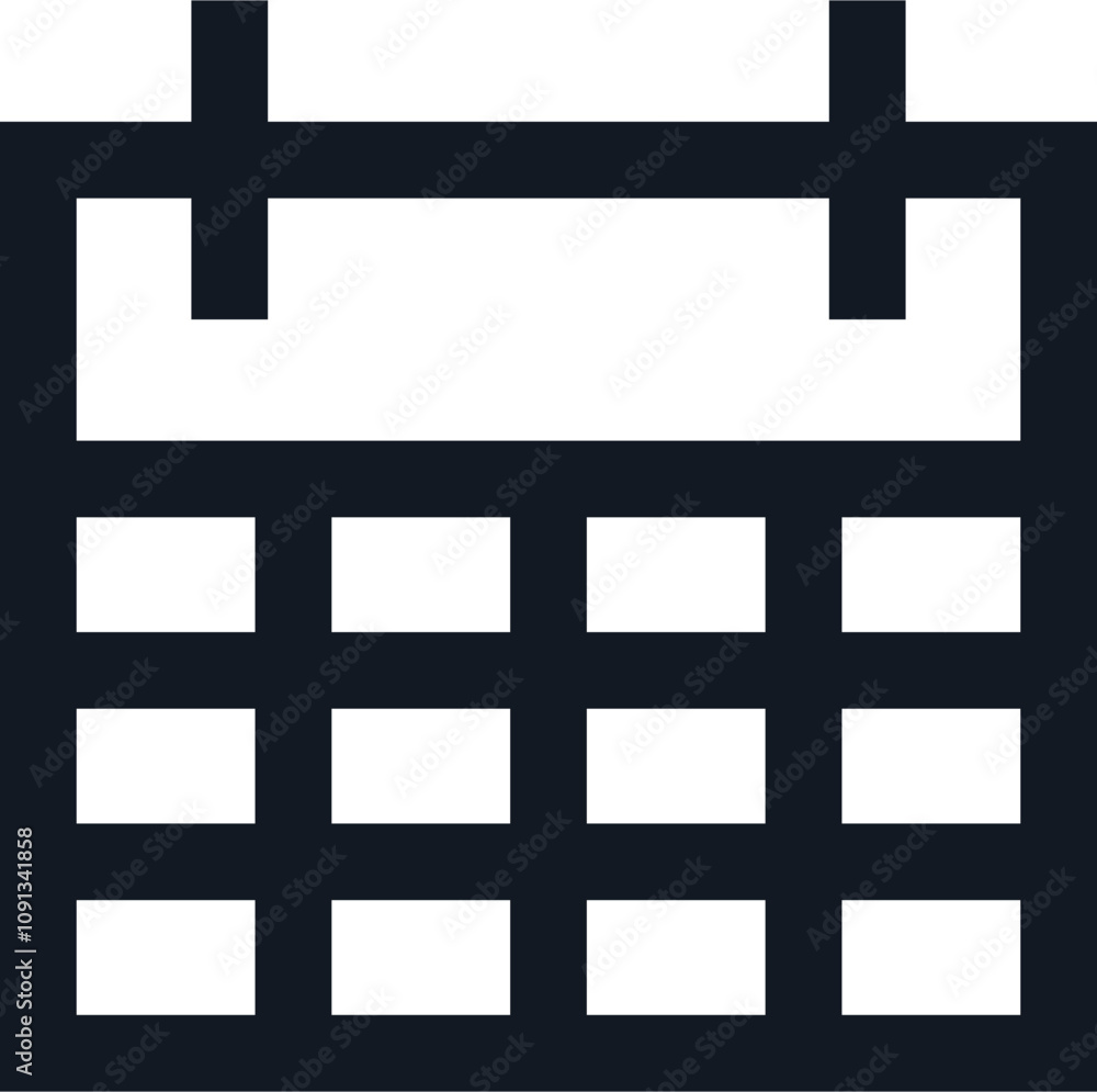 Fototapeta premium calender icon