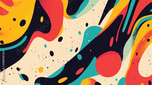 Retrofuturism Poster Design with Vintage Aesthetic