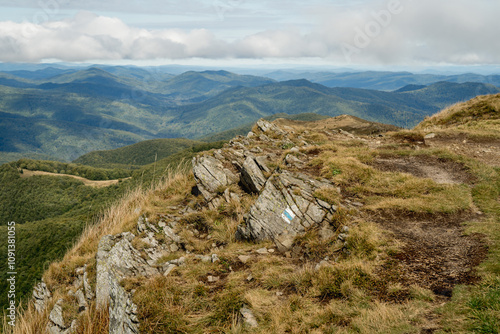 Trail to Tarnica via Bukowe Berdo in Bieszczady photo