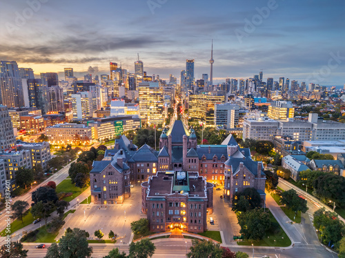 Toronto, Ontario, Canada at Dawn