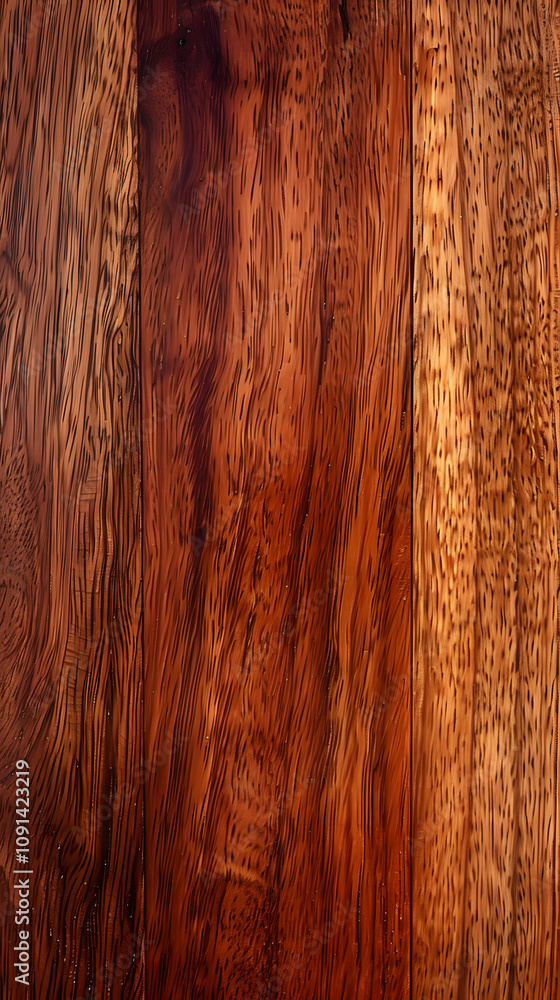Fototapeta premium Detailed wood stain texture with rich smooth surface and fine natural grain patterns