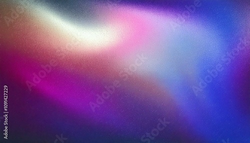Fond holographique uni avec un effet de grain fin et des nuances violettes et argentées