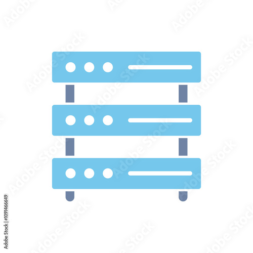 server concept line icon. Simple element illustration. server concept outline symbol design.