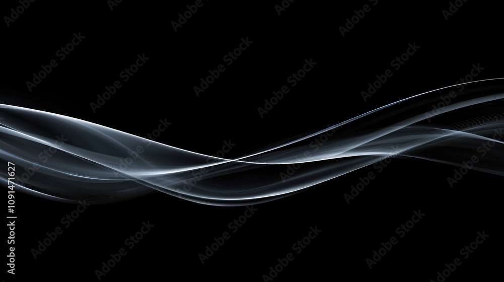 Minimalist wallpaper with elegant, flowing white lines on a black background, creating a dark gradient and a mysterious, atmospheric vibe. Minimalist wallpaper with elegant, flowing white lines on a black background, creating a dark gradient and a mysterious, atmospheric vibe.