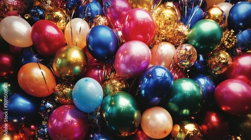 Gift Baskets, New Year's gift, balloons party