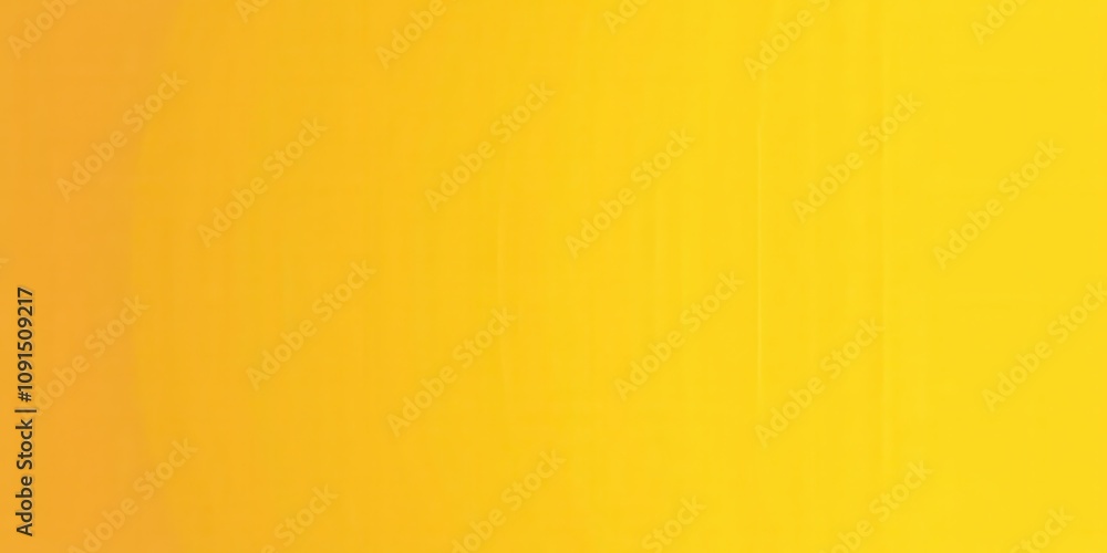 Obraz premium A bright yellow background with a subtle gradient, perfect for adding a pop of color to designs, abstract, marketing