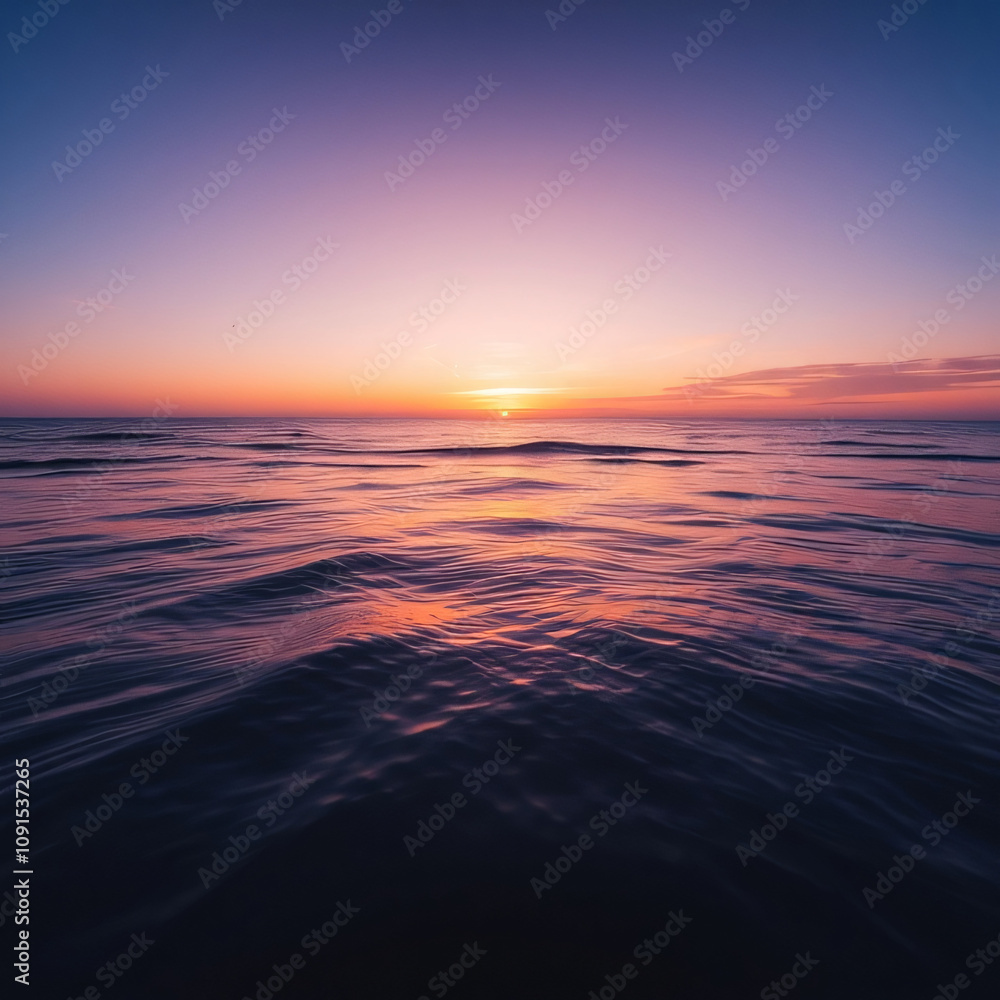 Obraz premium Sunset on the sea