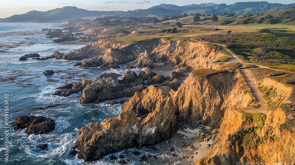 Obraz premium Drone view landscapes