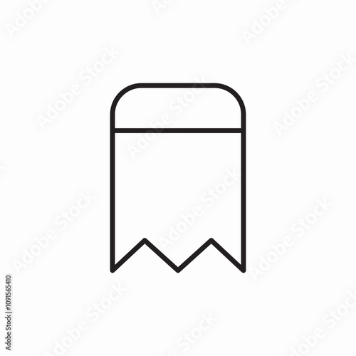check bill icon sign vector
