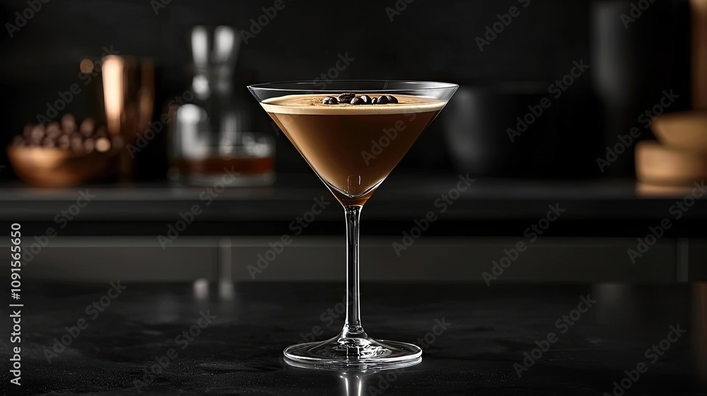 singapore kopi-o martini cocktail singapore kopi-o martini cocktail