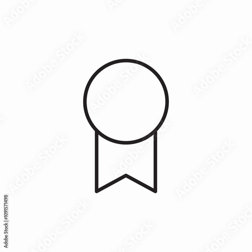 award badge icon sign vector