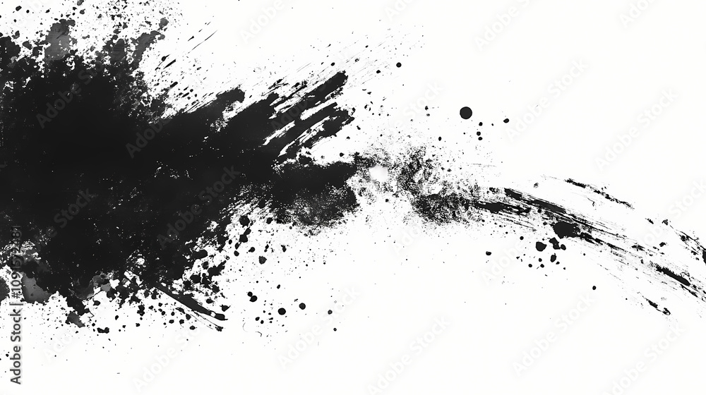 Naklejka premium ink splat