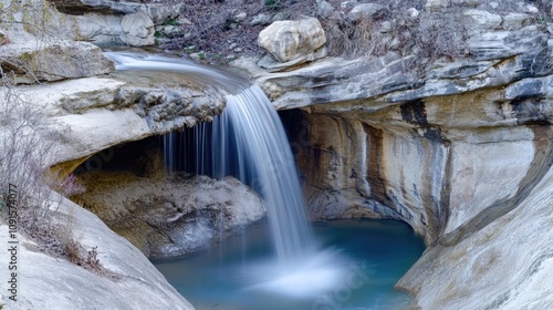 Río Caudaloso en un Cañón: Poder y Majestuosidad en la Naturaleza






 photo