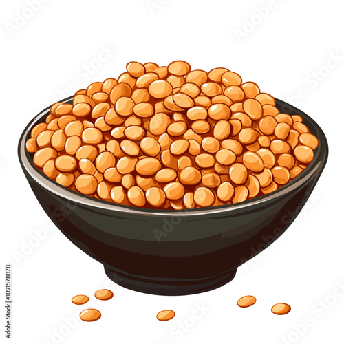 Bowl of Lentils - Healthy Plant-Based Protein
