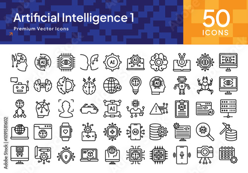 High-Tech AI Banner Showcasing Stunning Visuals for Digital Systems and Smart Data Processing