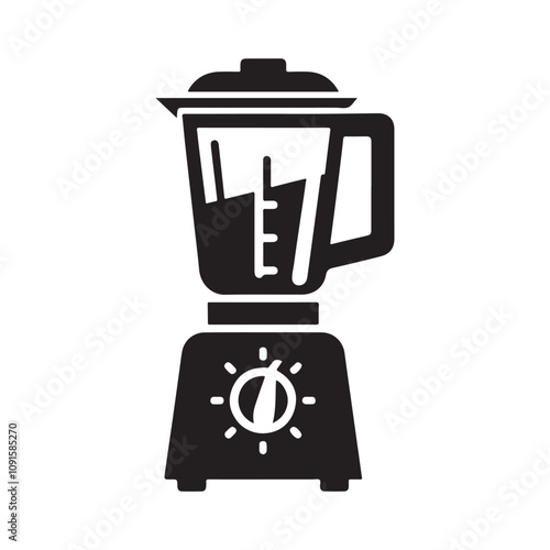 Mixer Blender silhouette icon