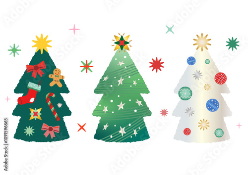かわいいクリスマスツリー
