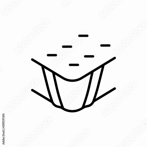 mattress beschermer icon sign vector