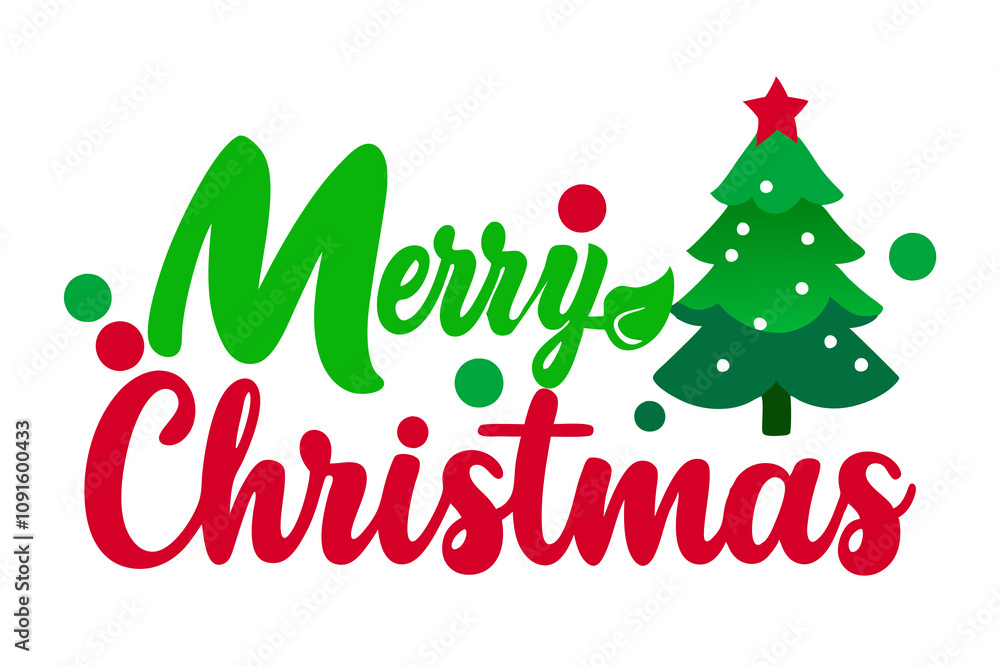 Fototapeta premium Merry christmas