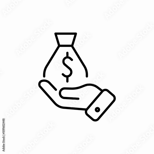 money care insurance icon sign vector