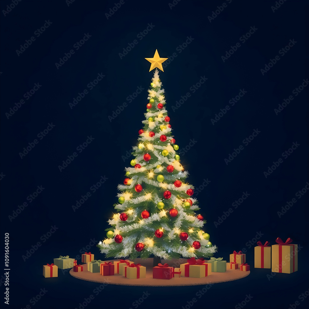 Fototapeta premium christmas tree