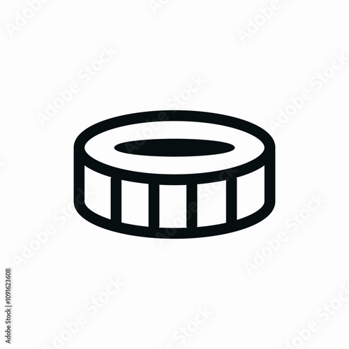 coin cent money icon vector sign