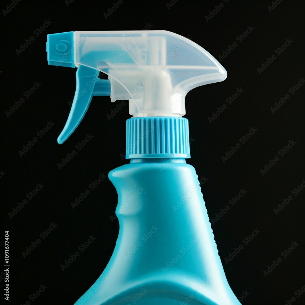 spray bottle isolated on black spray bottle isolated on black