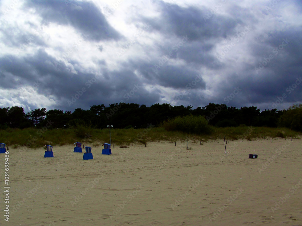 Sturm über der Ostsee