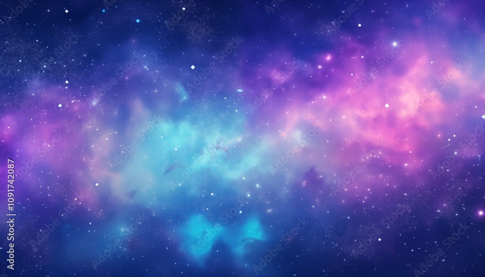 background with stars, abstract blue background with clouds, purple, blue gradient background with stars, abstract blue background with clouds, purple, blue gradient