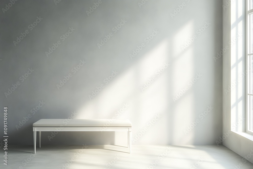 Fototapeta premium empty room with a window