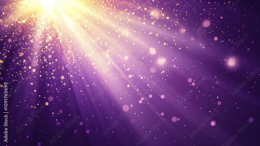 a purple background with a bright light shining a purple background with a bright light shining
