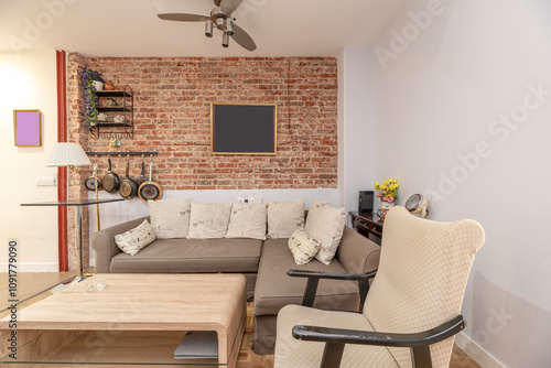 The living room, also known as the lounge or reception room, is a space designed for rest and conviviality