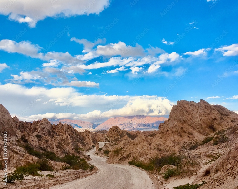 Fototapeta premium road to the mountains