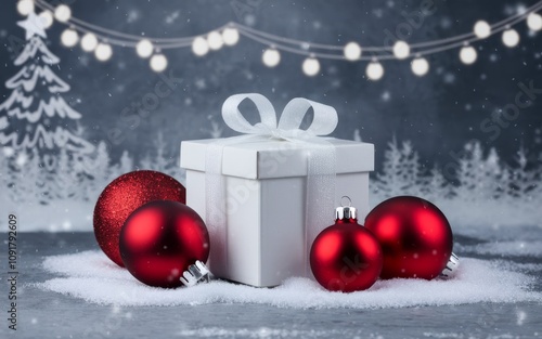 hand holding christmas tree