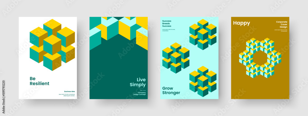 Obraz premium Modern Banner Design. Isolated Book Cover Layout. Geometric Poster Template. Business Presentation. Flyer. Background. Brochure. Report. Catalog. Magazine. Advertising. Handbill. Journal. Notebook