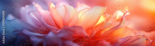 Close up of a flower with a blurry background
