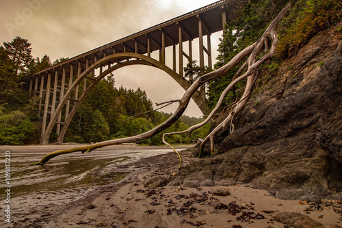 Russian gulch bridge