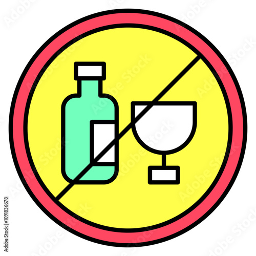 Sober and no Drunk Icon