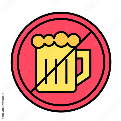 Sober and no Drunk Icon