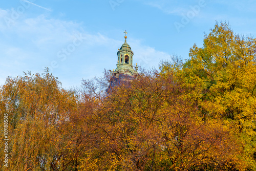 Krakow Old Town St. Mary's Basilica Main Market Square St Florians gate and Barbakan Royal Castle St. Joseph's Church