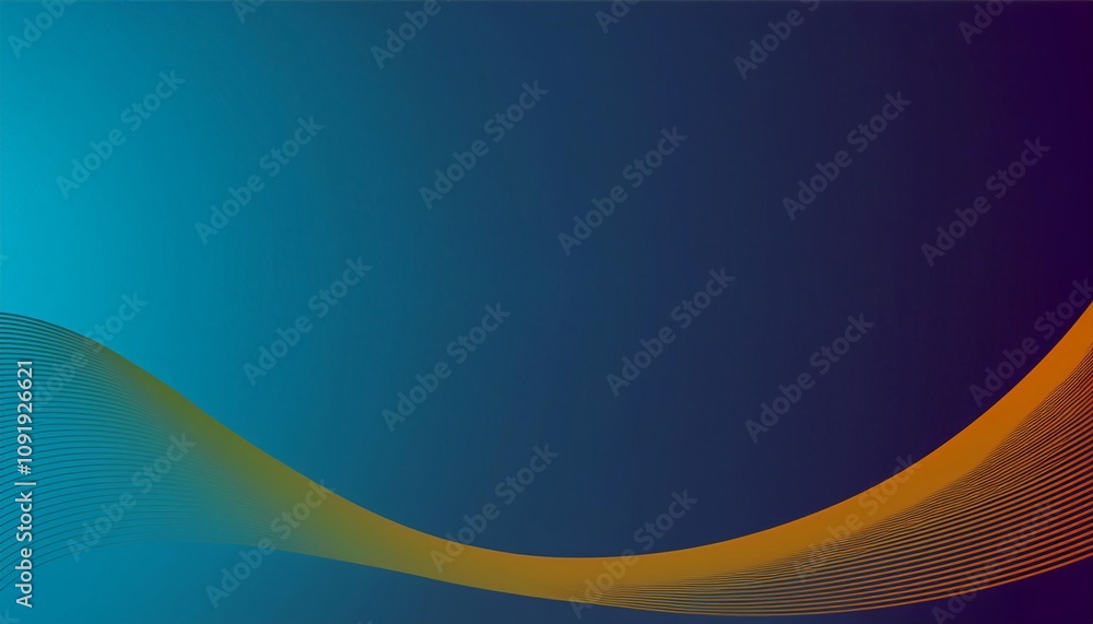 Obraz premium abstract blue background with waves