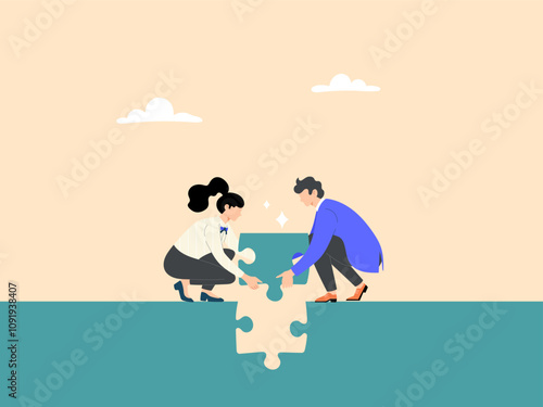 Complete the jigsaw puzzle to solve the business problem