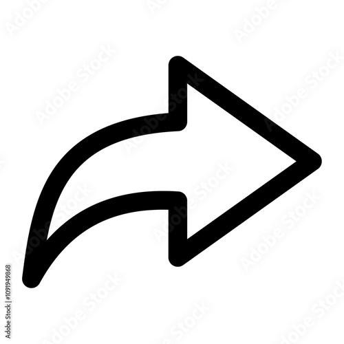 share arrow icon reply send forward icons button