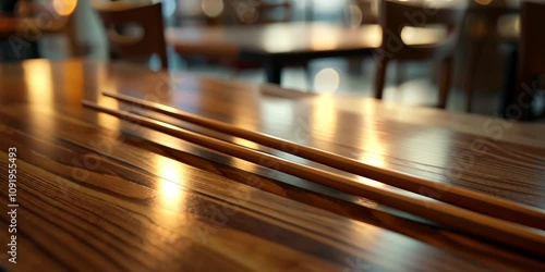 Wallpaper Mural Pair of chopsticks on the dining table, 4K Video Torontodigital.ca