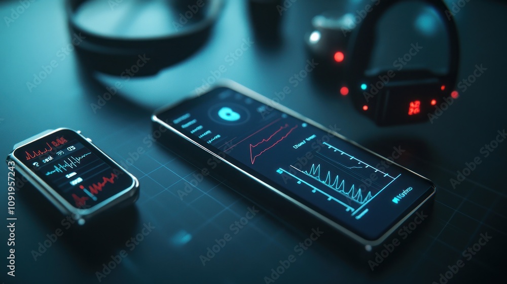 Obraz premium Smart Health Technology