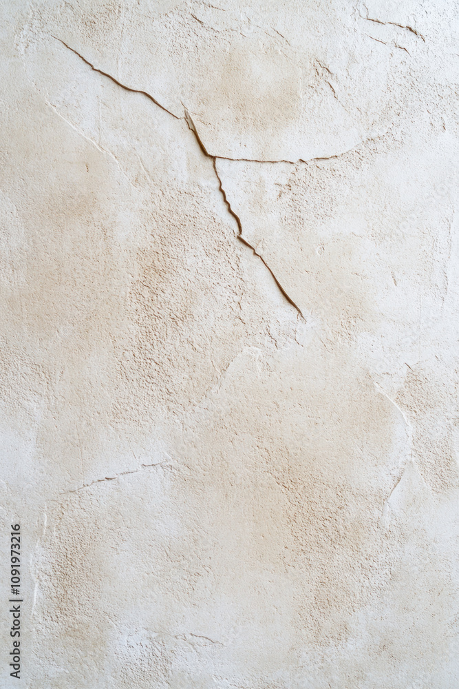 Fototapeta premium Surface wall texture for vertical background, used painted wall