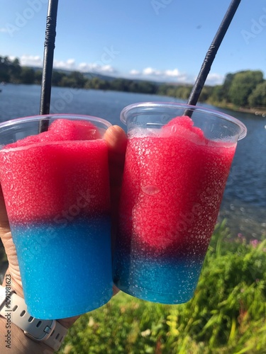 cocktail on the beach photo